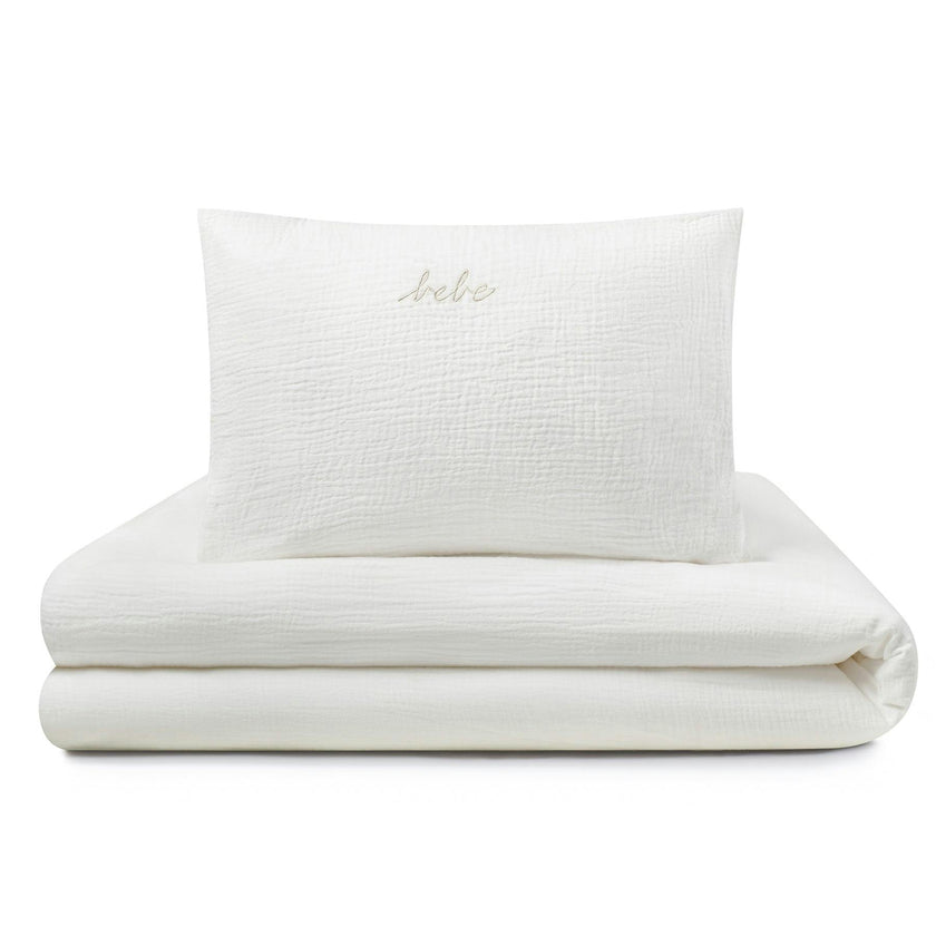 Gauze 3 Piece Crib Set in Pouch