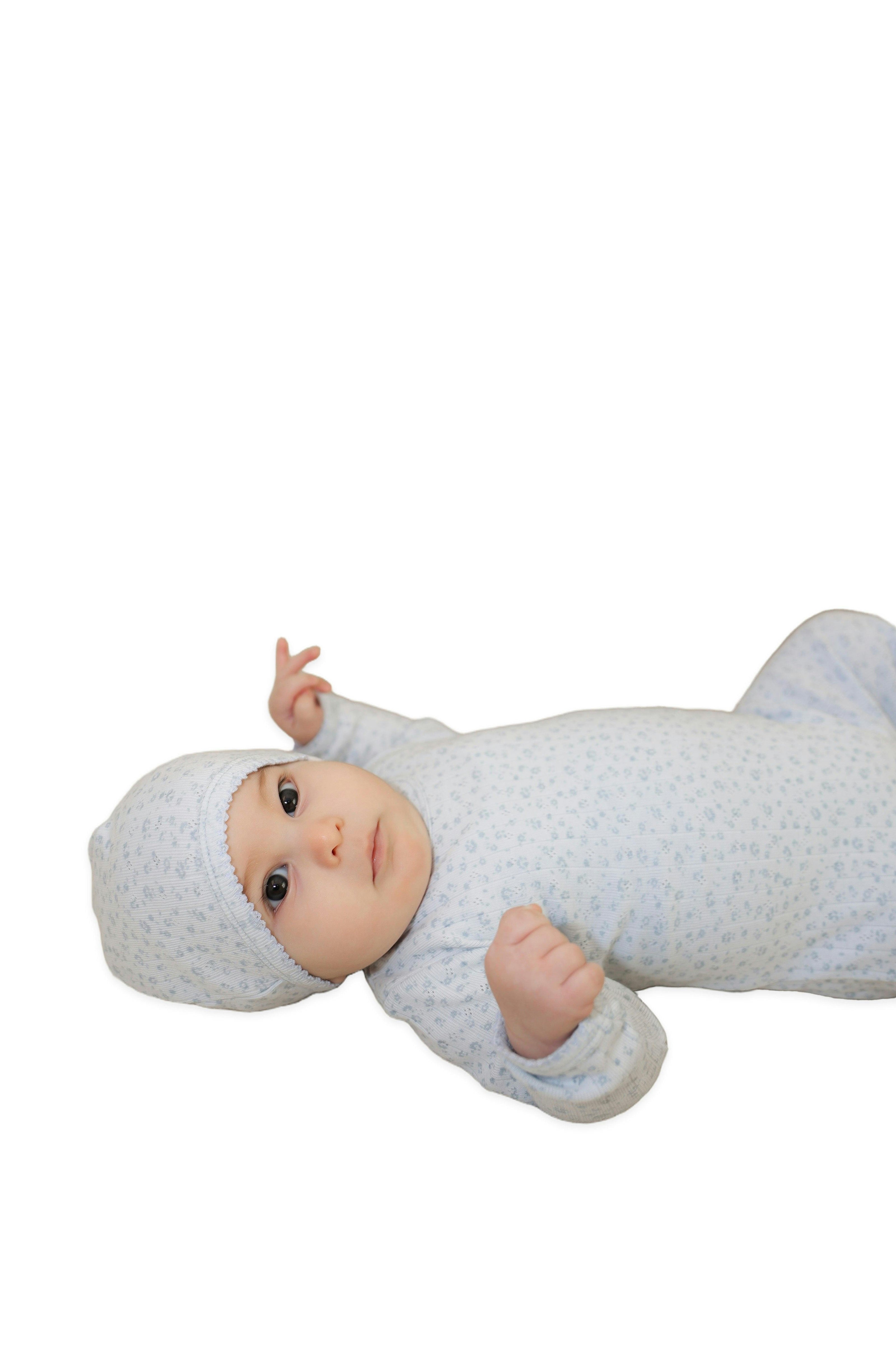 Flower Pointelle Onesie