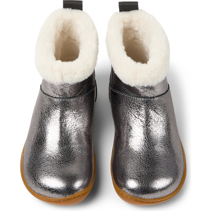 Kids Peu Leather Ankle Boots