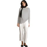 Nicolette Boat Neck Long Sleeve Nursing Tee