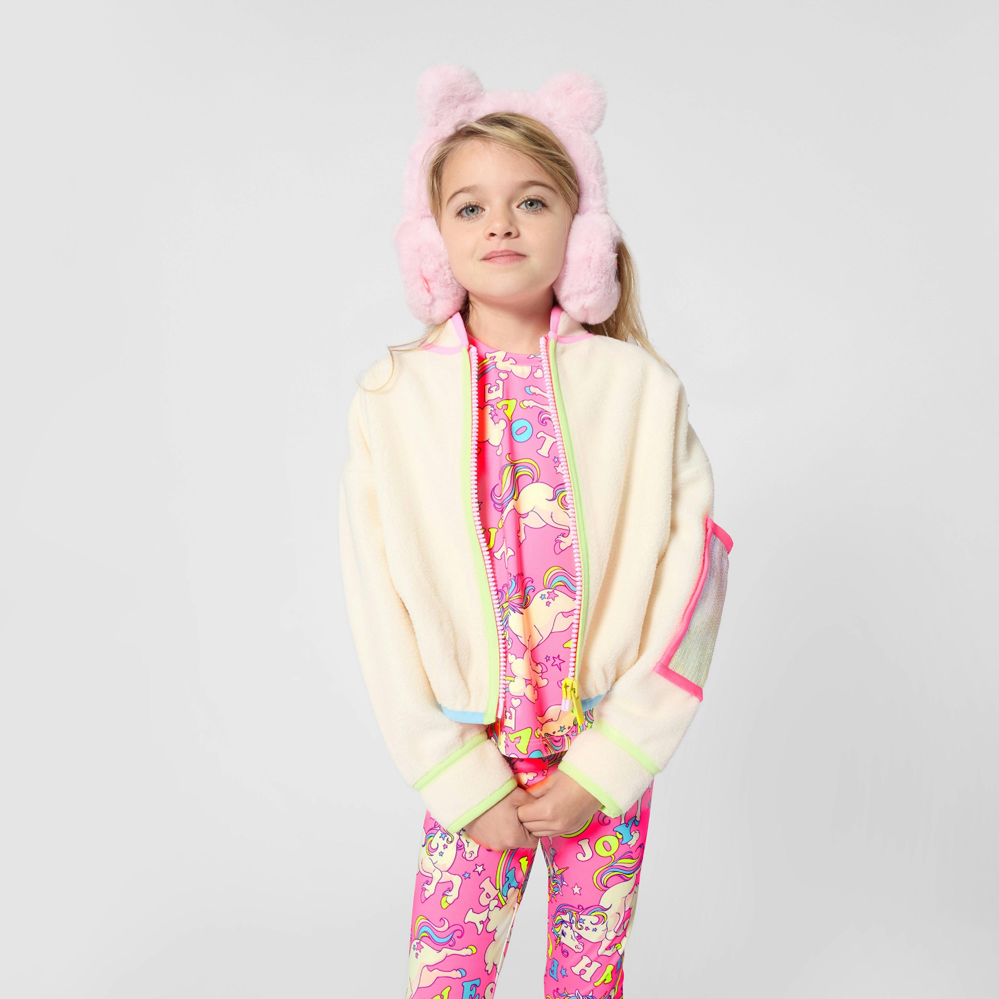 Pink Faux Fur Earmuffs