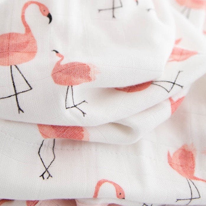 Deluxe Muslin Baby Quilt - Pink Ladies