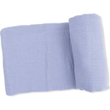 Solid Muslin Blue Blizzard - Swaddle Blanket