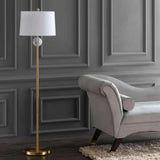 Vaughn 60" Modern Metal/Resin LED Floor Lamp