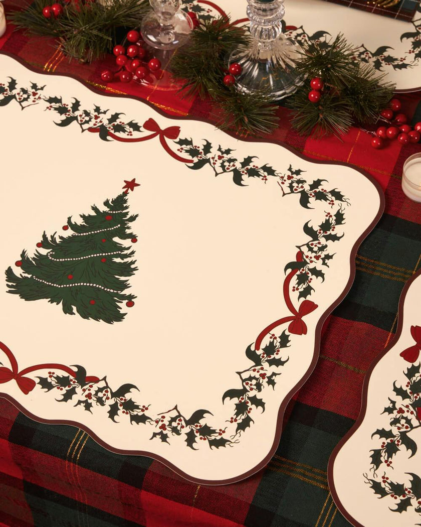 Seasons Greetings Placemats - 25 placemats