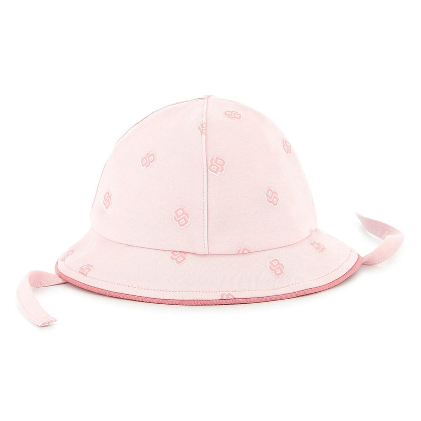 Pale Pink Pattern Hat