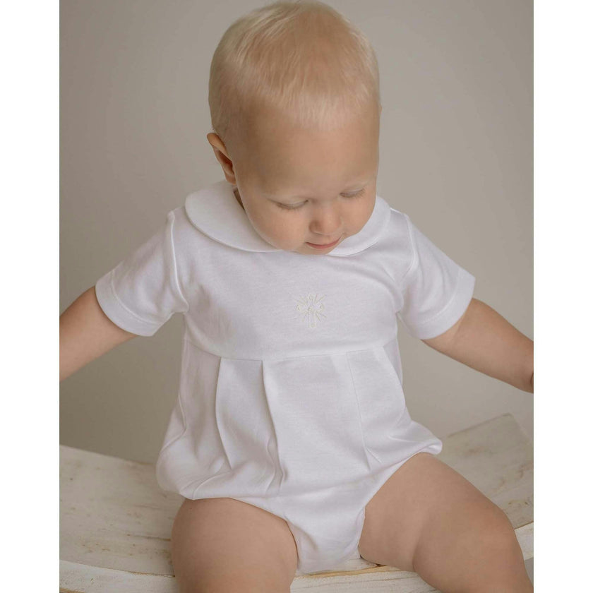 Cross Pima Bubble Romper