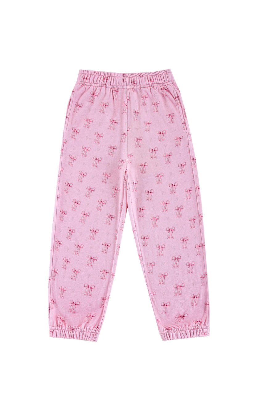 Soft Fleece Jogger, Lovely Bow