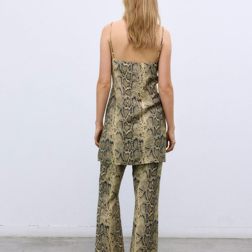 Nettle Woman Top Nettle Print