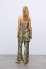 Nettle Woman Top Nettle Print