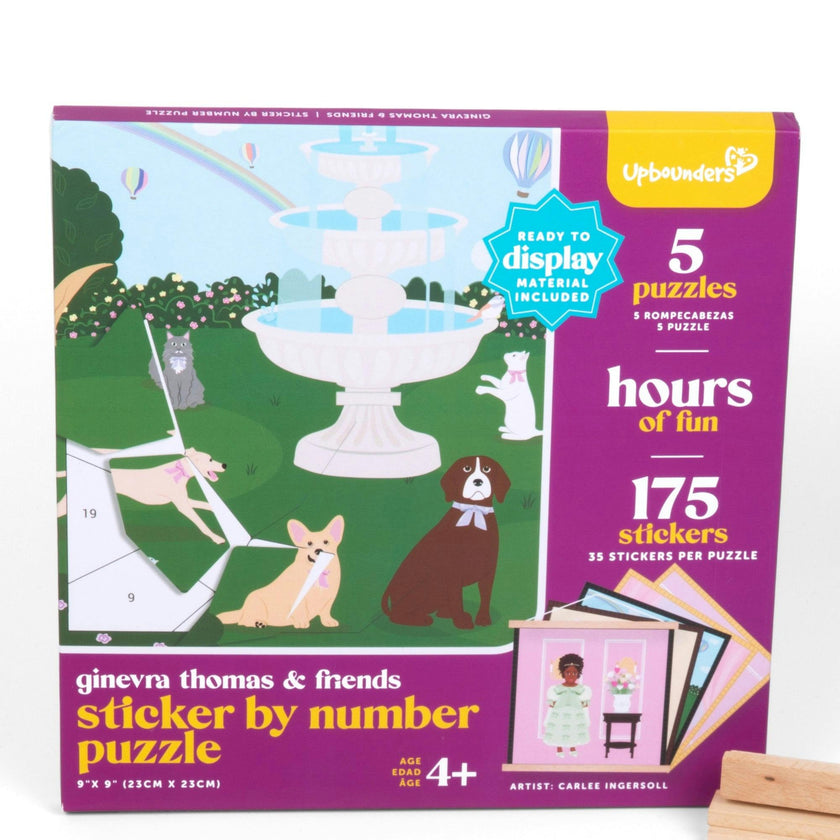 Ginevra Thomas and Friends, Sticker-by-Number Art Kit