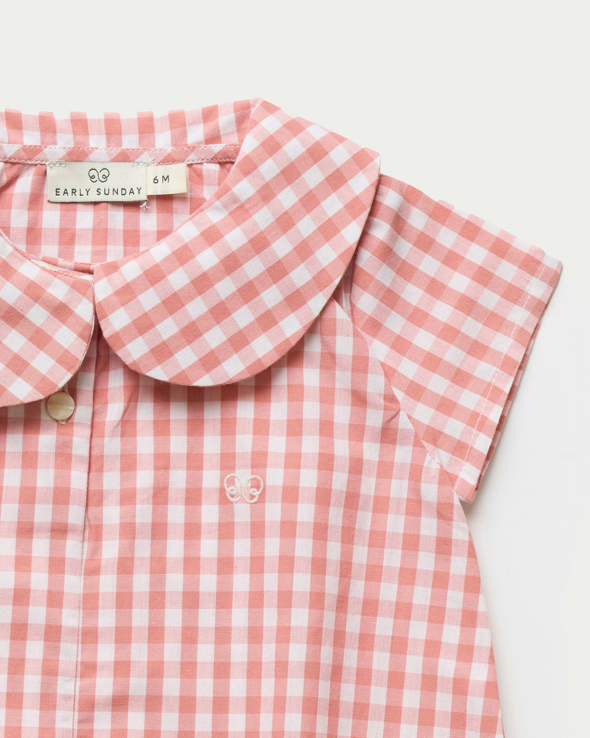 Bobby Baby Romper - Peony