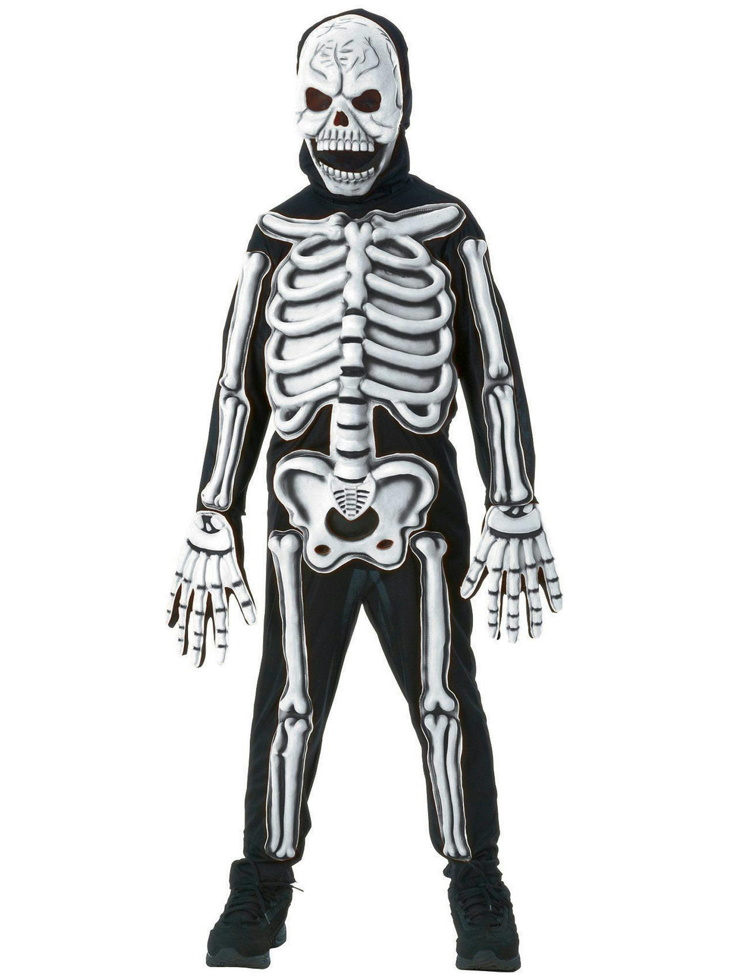 Kids Glow in the Dark Skeleton Suit