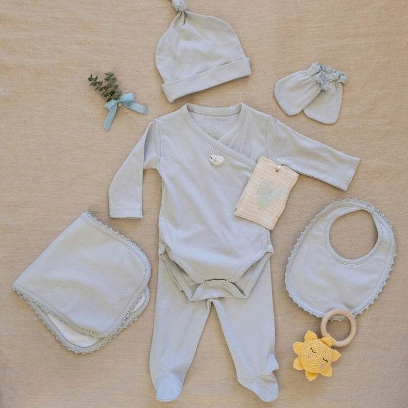 Embroidered Three Piece Set