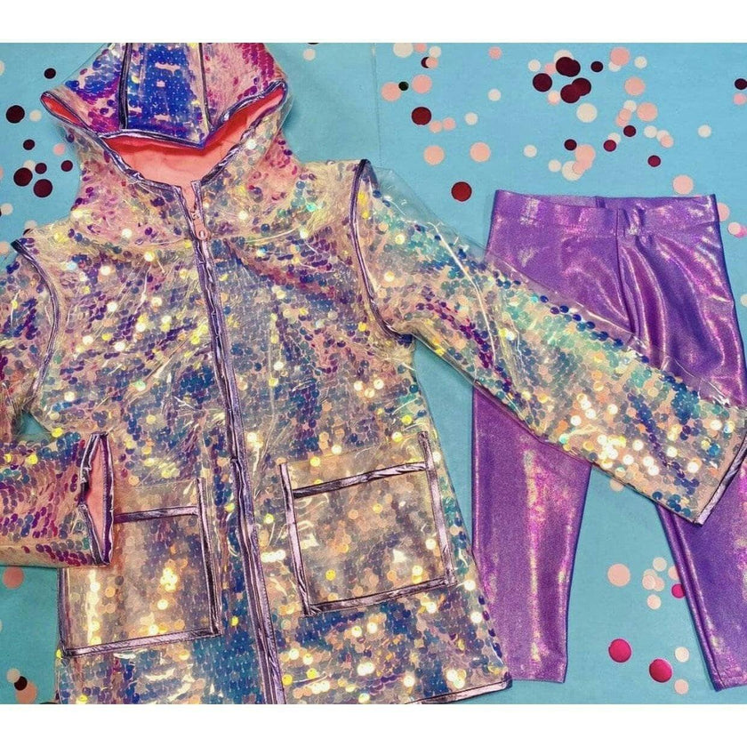 Paillette Magic Rain Jacket