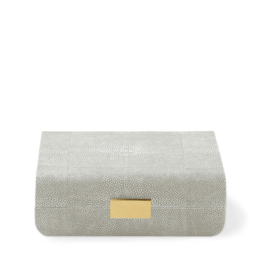Modern Shagreen Small Jewelry Box