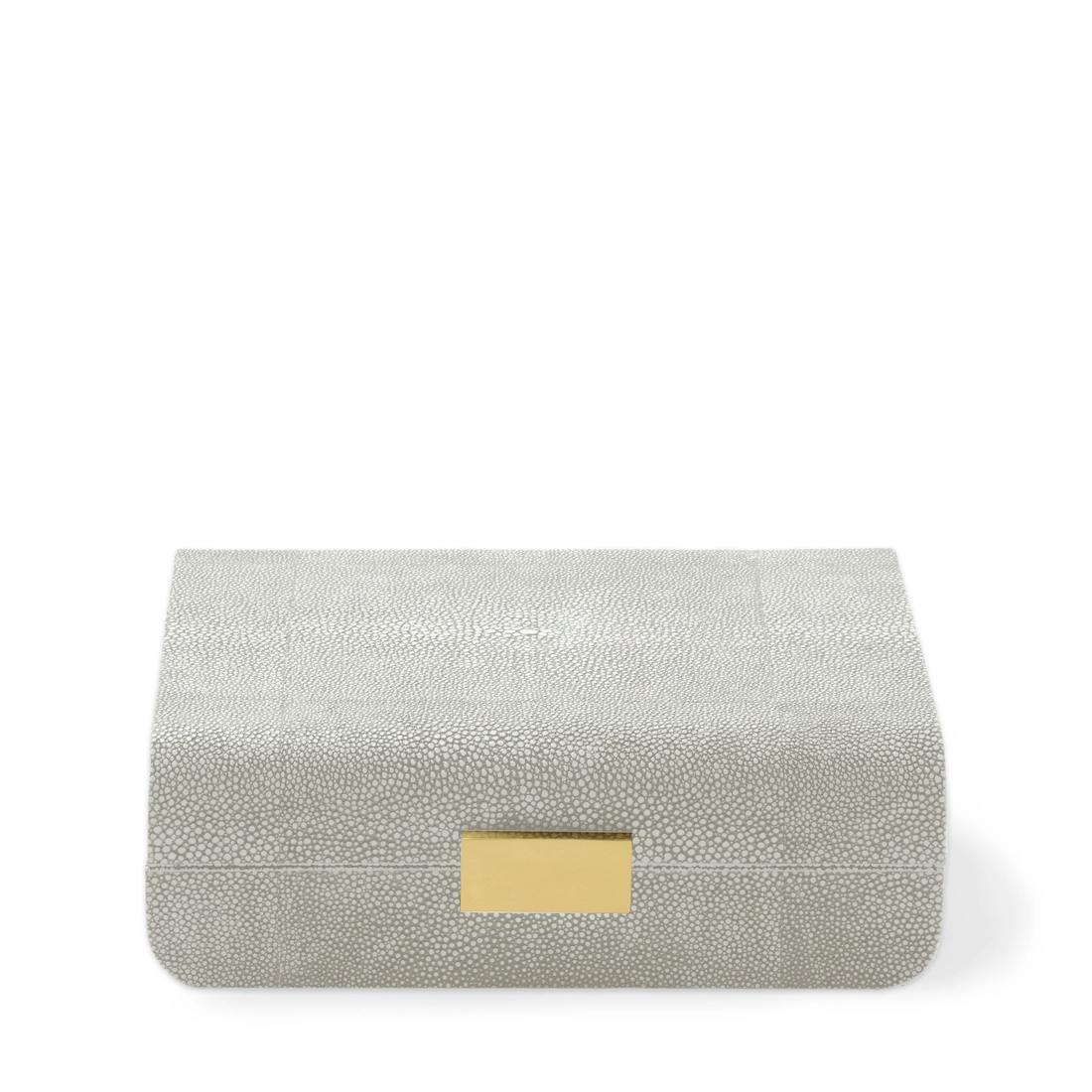 Modern Shagreen Small Jewelry Box