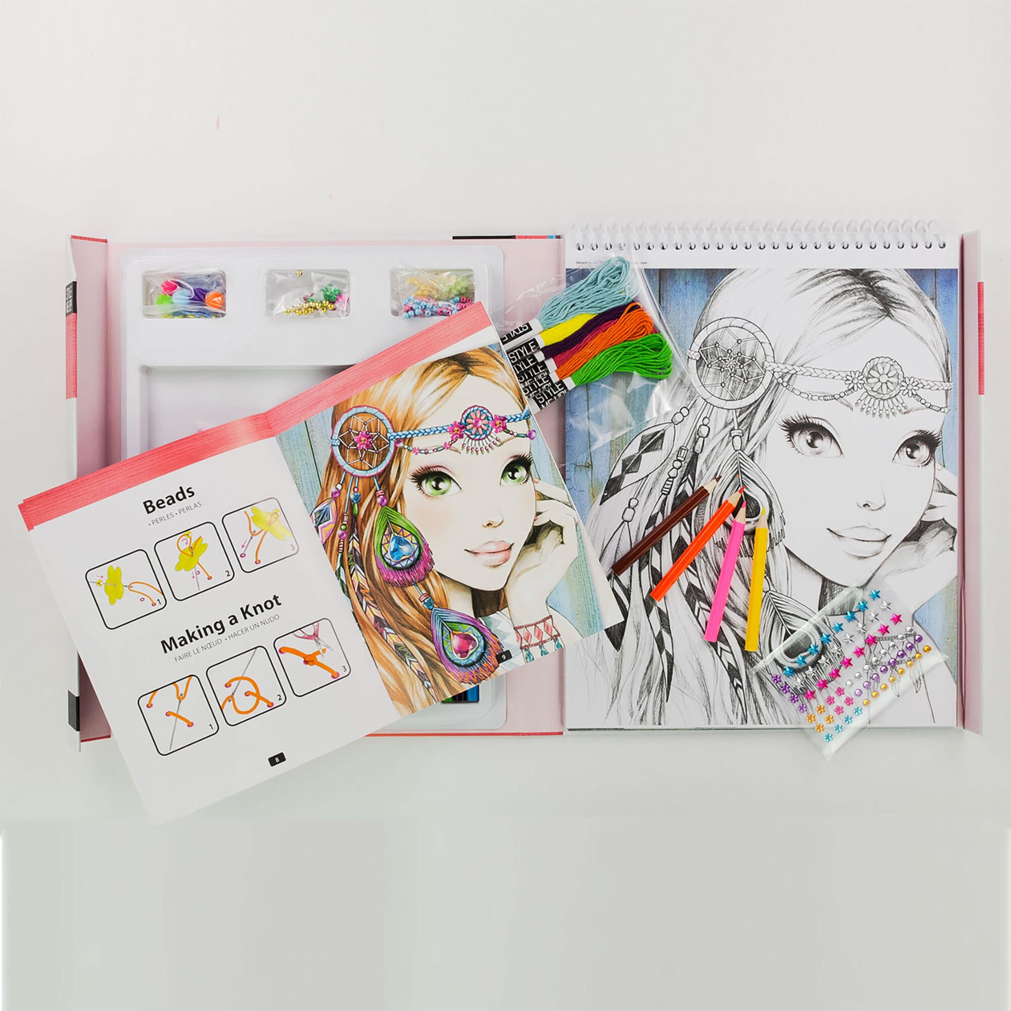 Color & Stitch Kids Art Kit