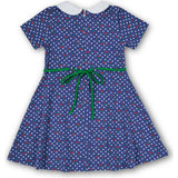 Polka Dot Cherry Printed Knit Dress