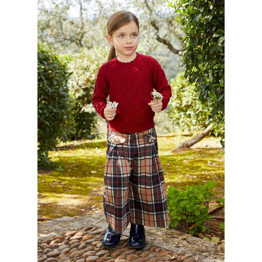 Girls Culotte Pants