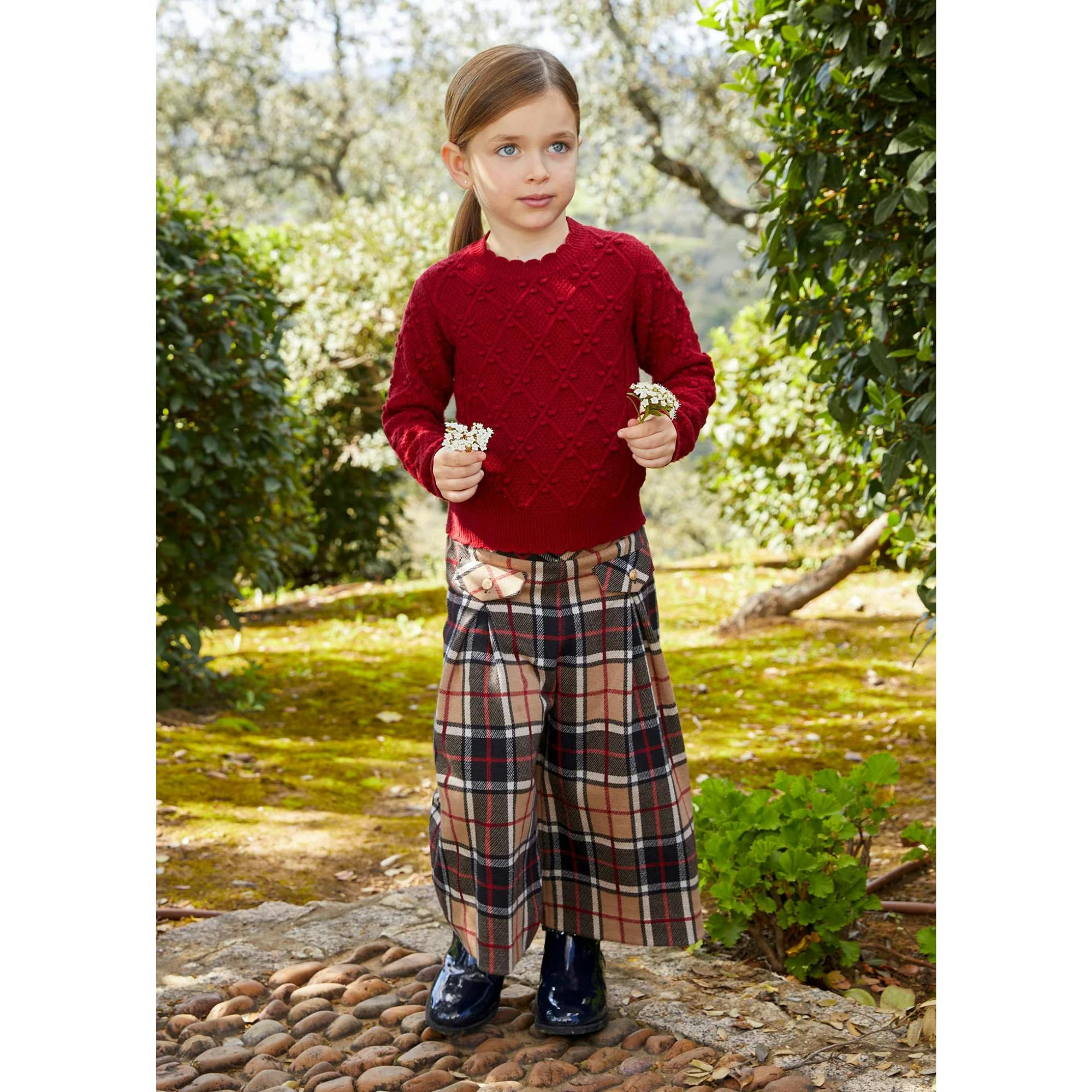 Girls Culotte Pants