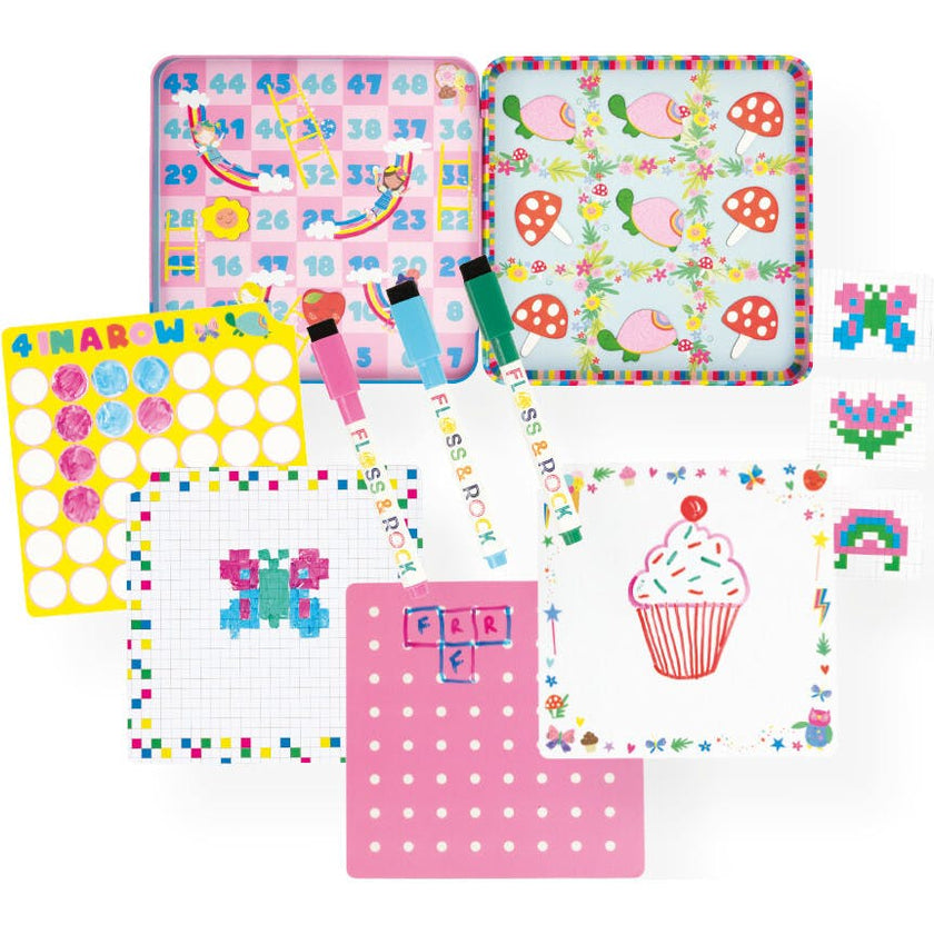 Magnetic Fun & Games Tin - Rainbow Fairy