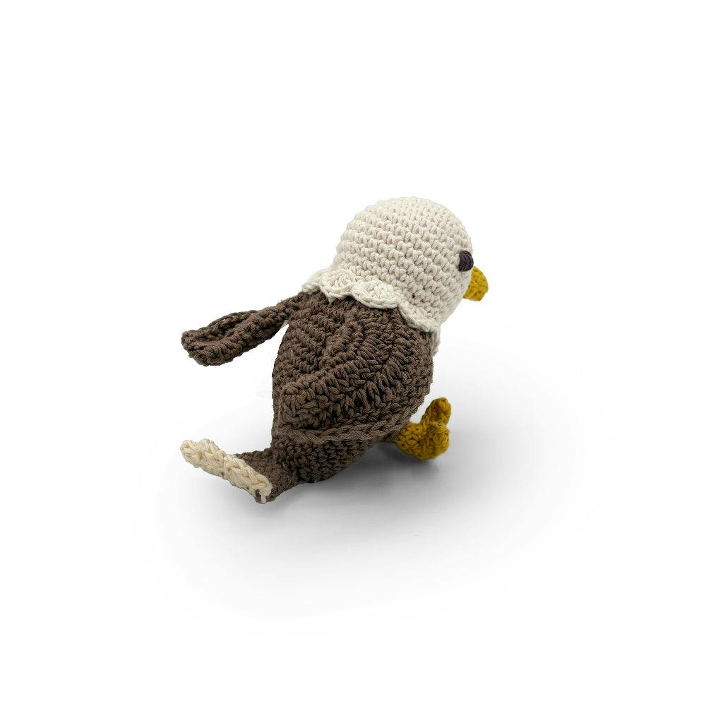 Eagle Rattle 100% organic cotton