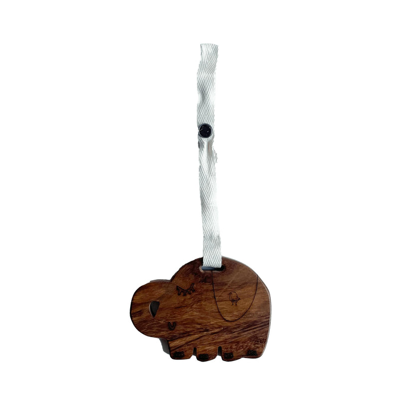 wood stroller toy | piper the elephant