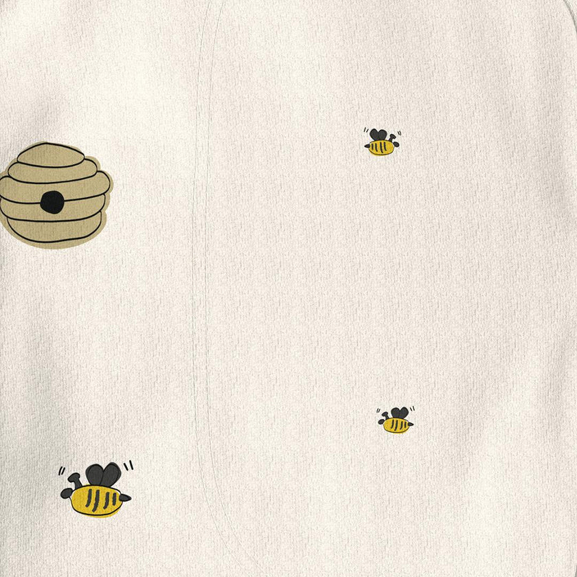 Footie - Bees & Honey