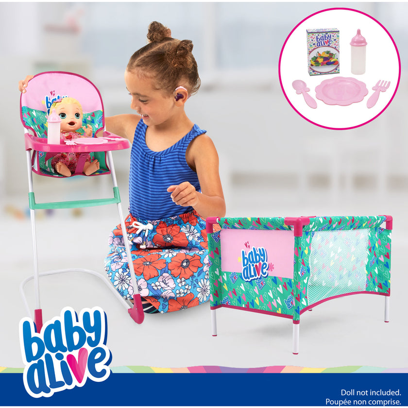 Baby Alive: At Home Set - 7pcs - Green