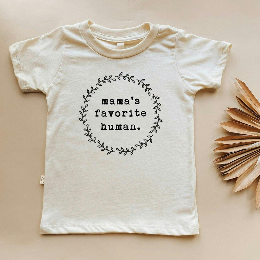 Mamas Favorite Human Organic Kids T-shirt