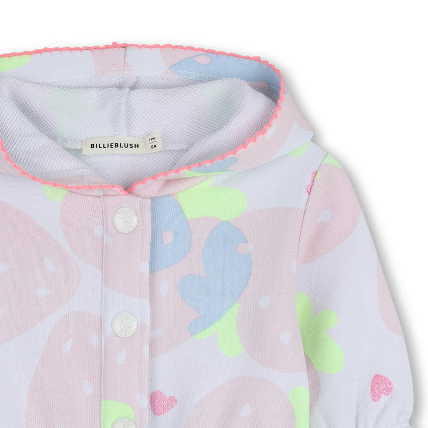 Fleece Jogging Set Strawberries Organic Cotton