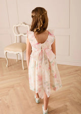 Lillie Floral Sleeveless Dress in Pink (18mths-12yrs)