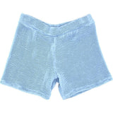 Ibiza Crinkle Shorts Blue