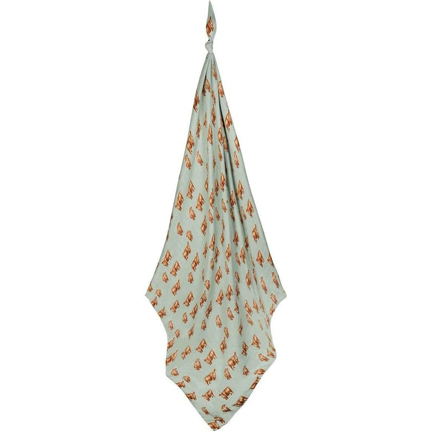Highland Bamboo Muslin Swaddle Blanket
