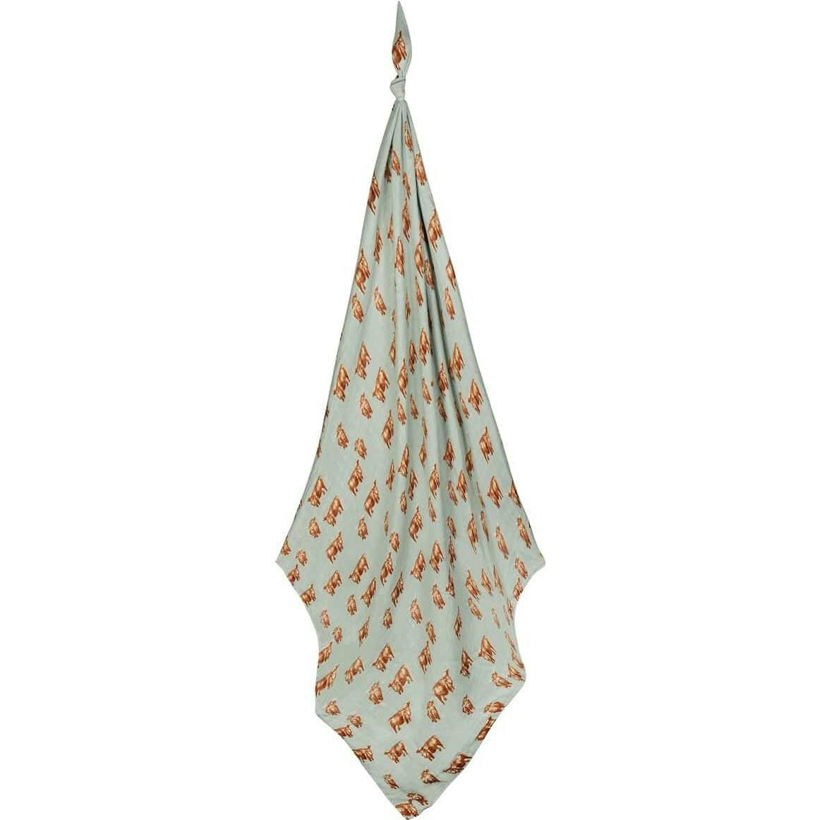 Highland Bamboo Muslin Swaddle Blanket