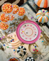 Bewitched Appetizer Plate Set - Electric Pink