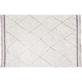 Bereber RugCycled Washable Rug. Natural