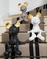 Mickey Mouse TAKE 2 Taupe & Gold 19in