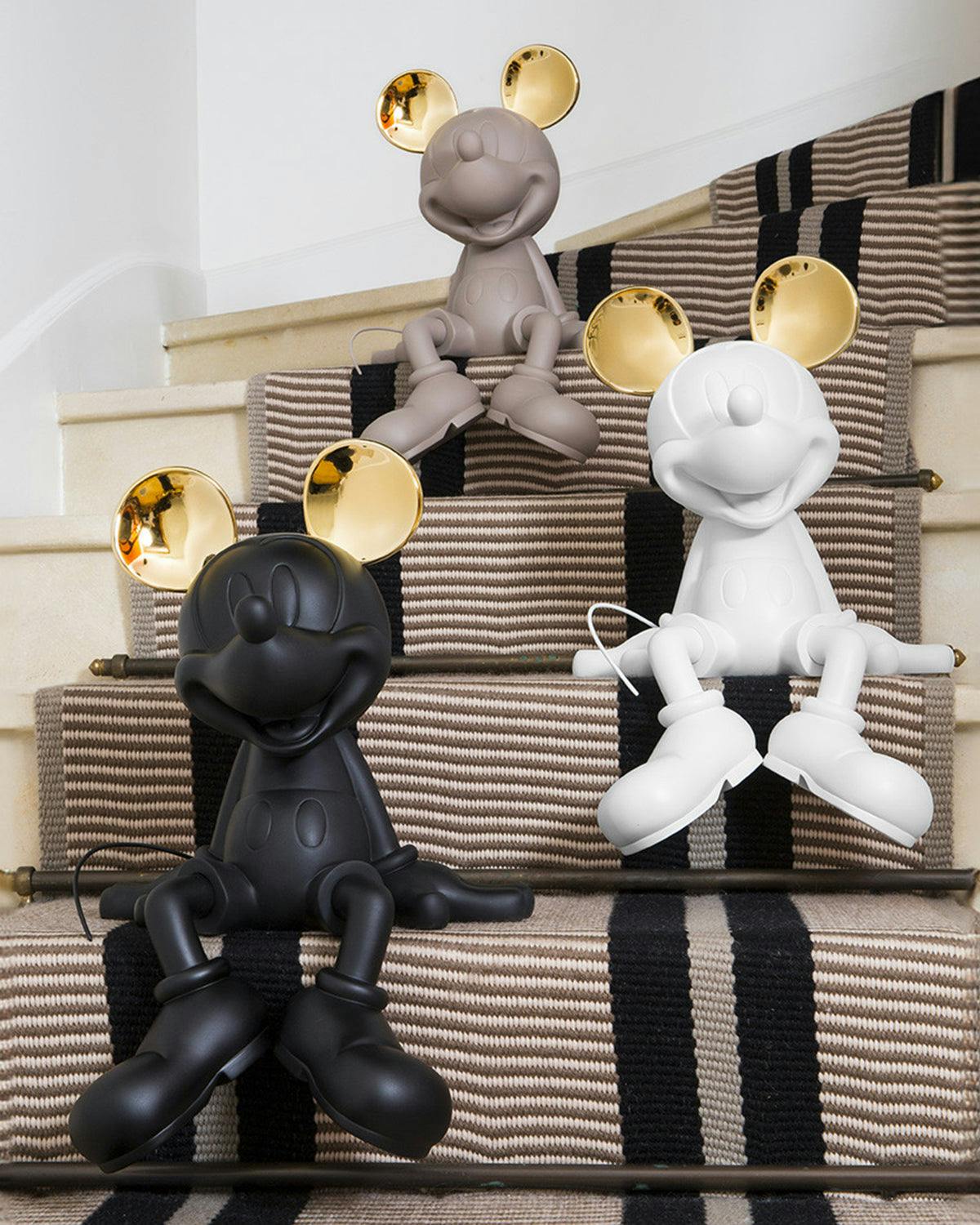 Mickey Mouse TAKE 2 Taupe & Gold 19in