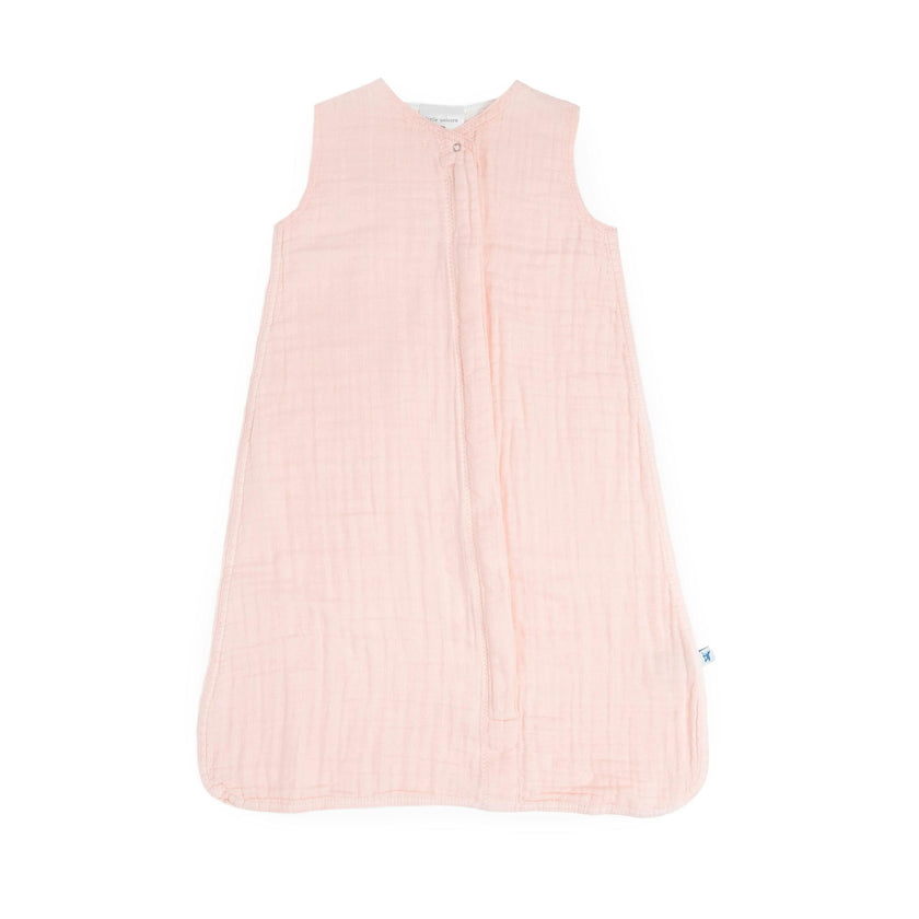 Cotton Muslin Sleep Bag - Light Pink