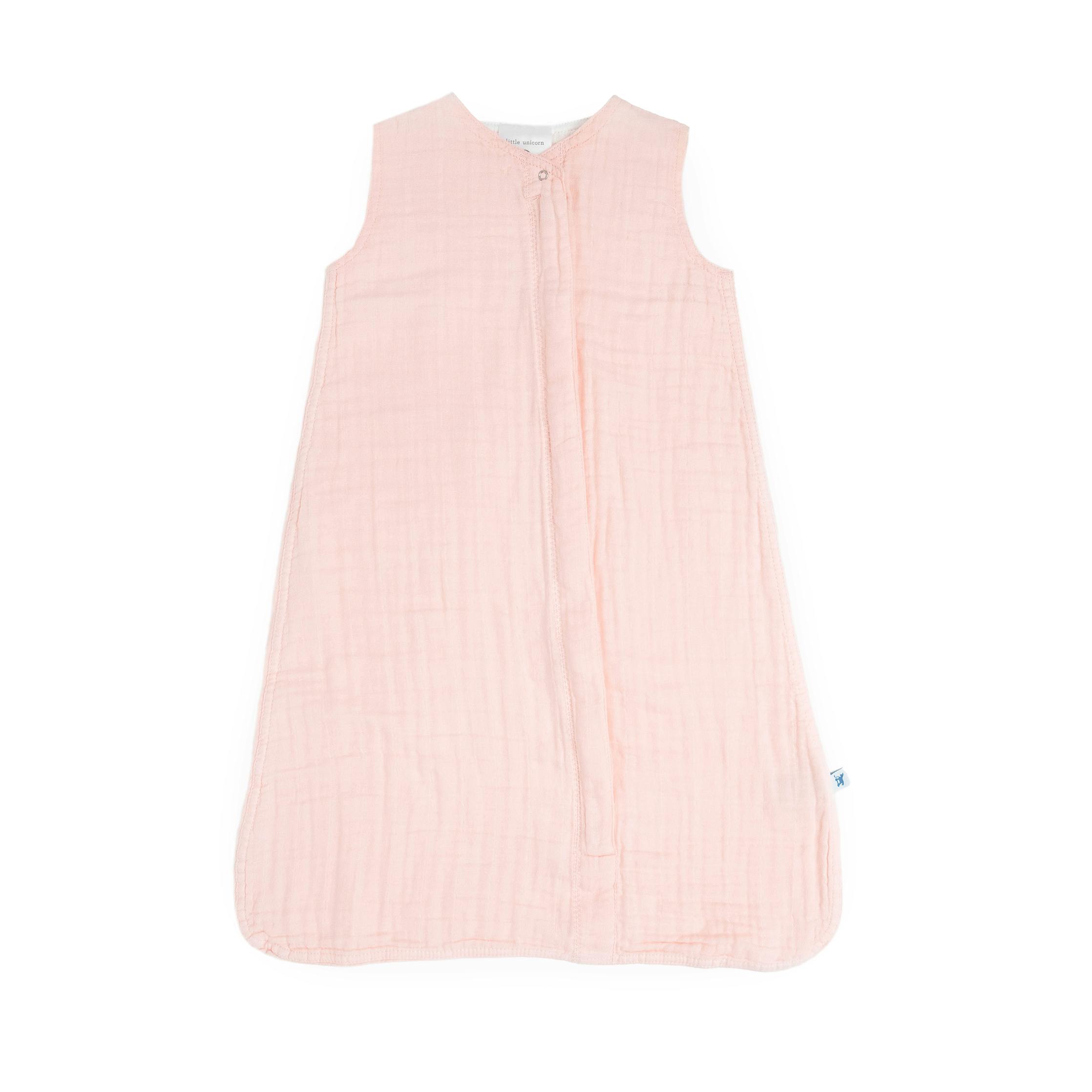 Cotton Muslin Sleep Bag - Light Pink