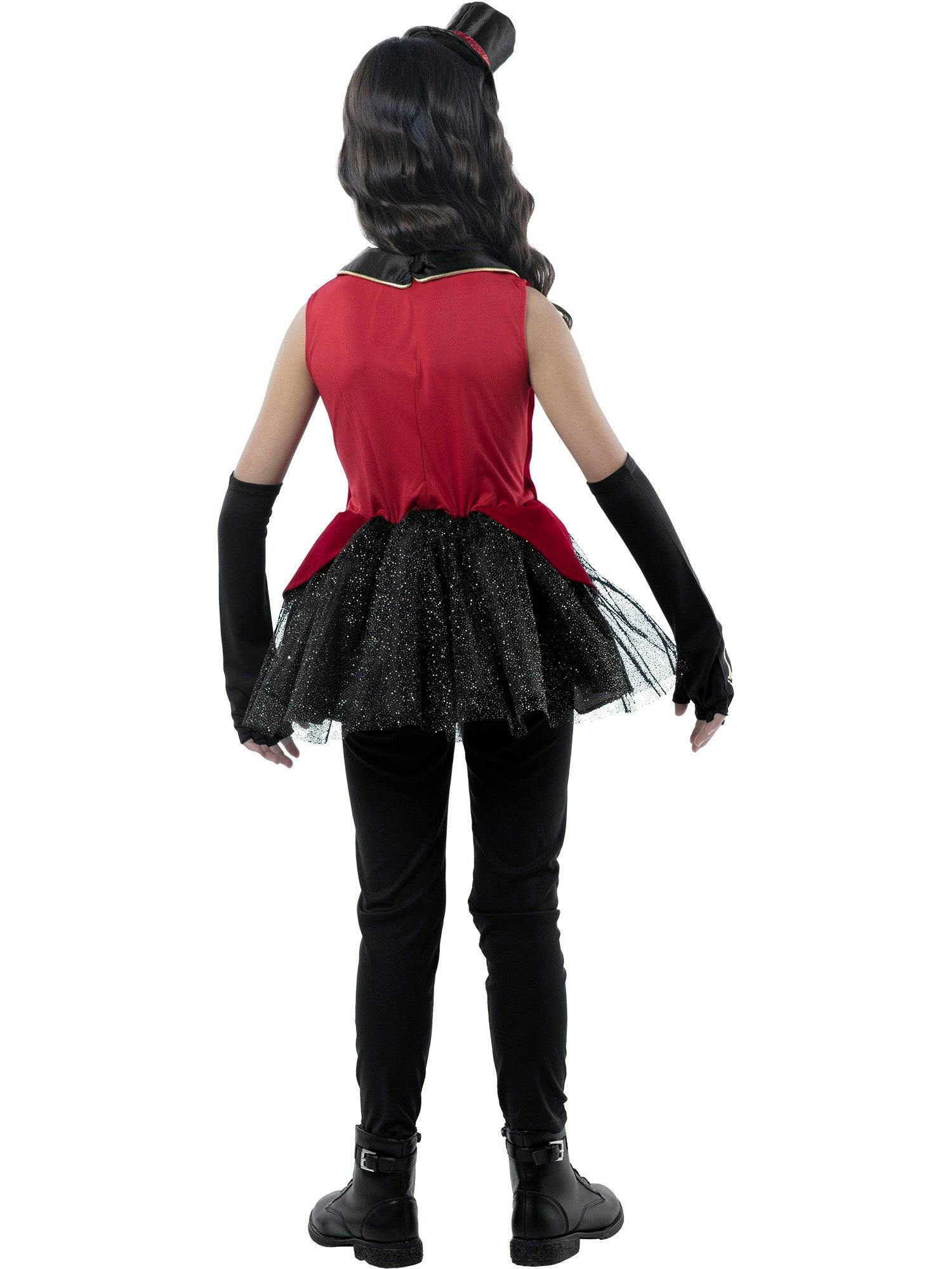 Girls' Circus Ringmaster Skeleton Costume