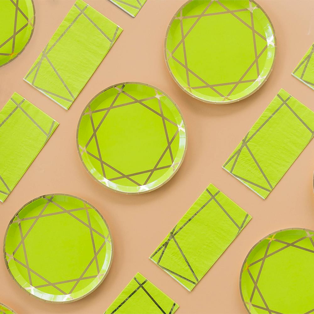Chartreuse Enchanté Guest Napkins