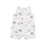 Cute Farm Animals Uni - Sleeveless Shortie Romper