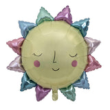 Rainbow Sun Foil Balloon