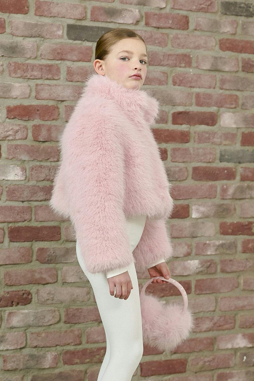 Faux Fur Crop Jacket