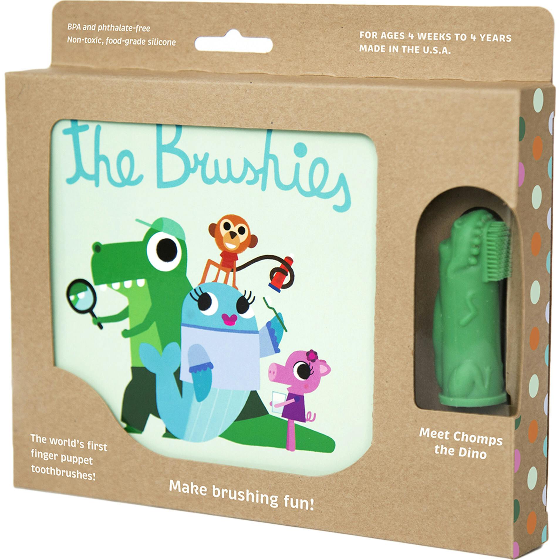 Chomps the Dino Toothbrush with Book