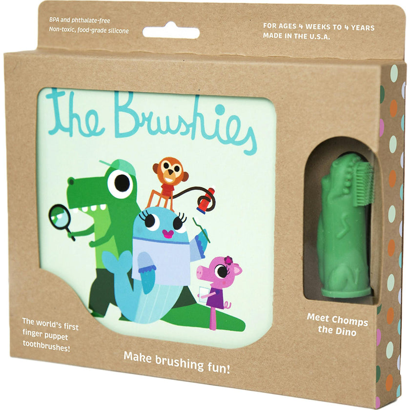 Chomps the Dino Toothbrush with Book
