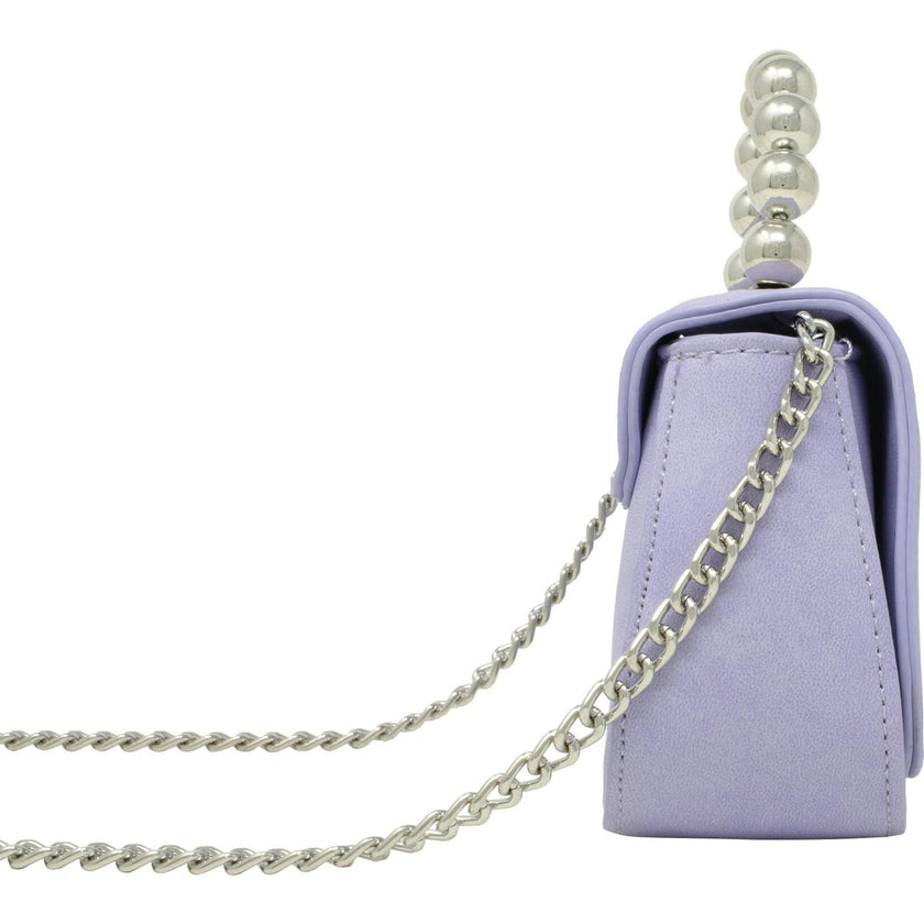 Tiny Metal Pearl Handle Handbag